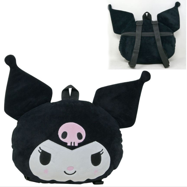 Backpack - Kuromi Plush Head-hotRAGS.com