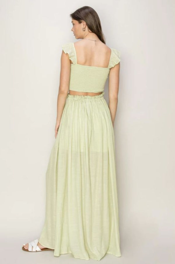 Skirt - Maxi - Sage-hotRAGS.com