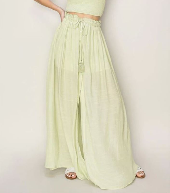 Skirt - Maxi - Sage-hotRAGS.com