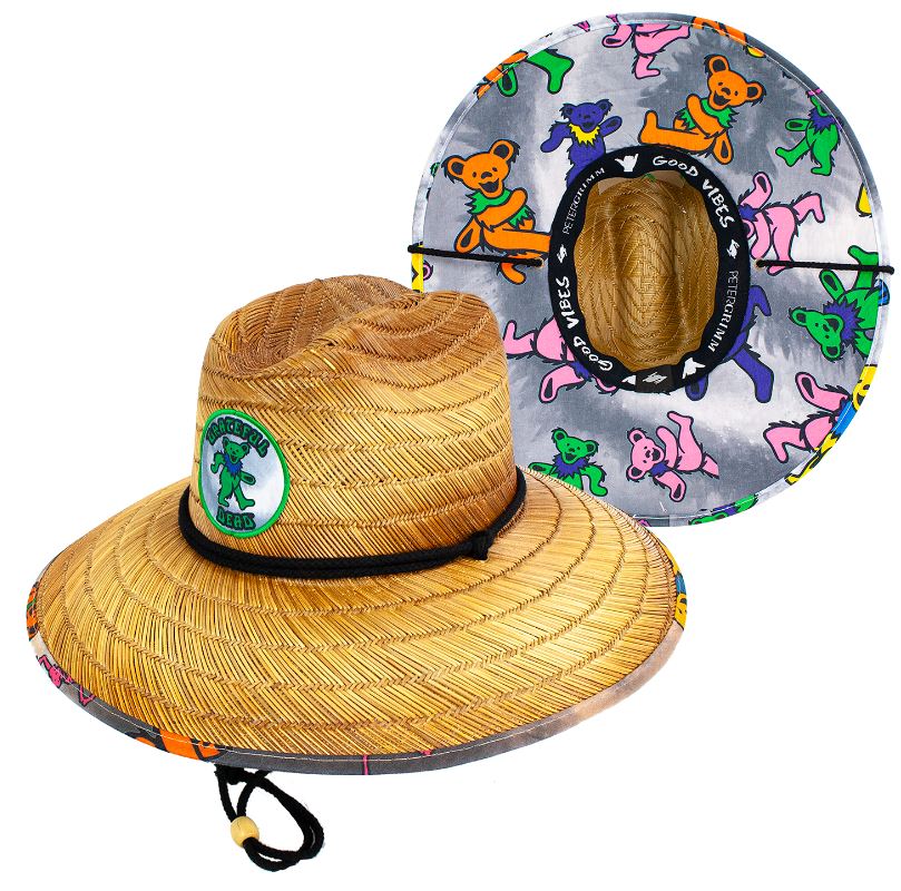 Hat - Grateful Dead Lifeguard - Green Dancing Bear-hotRAGS.com