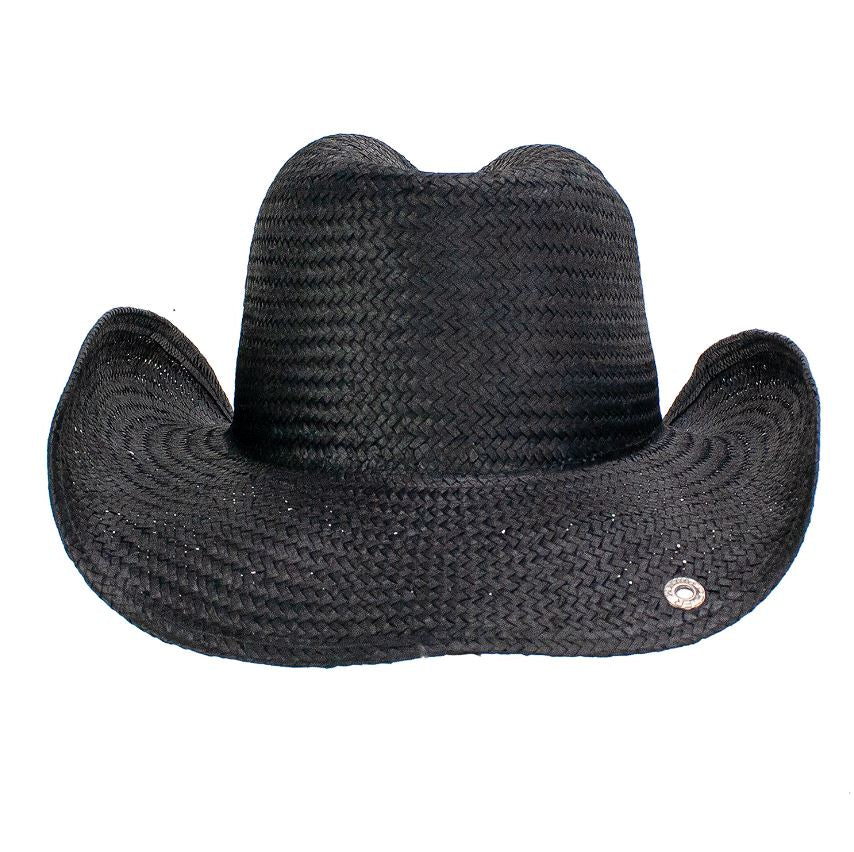 Hat - Cowboy Hat - Grateful Dead Steal Your Face - Black-hotRAGS.com