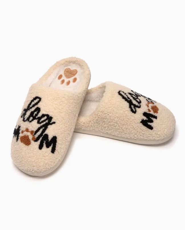 Slippers - Dog Mom-hotRAGS.com