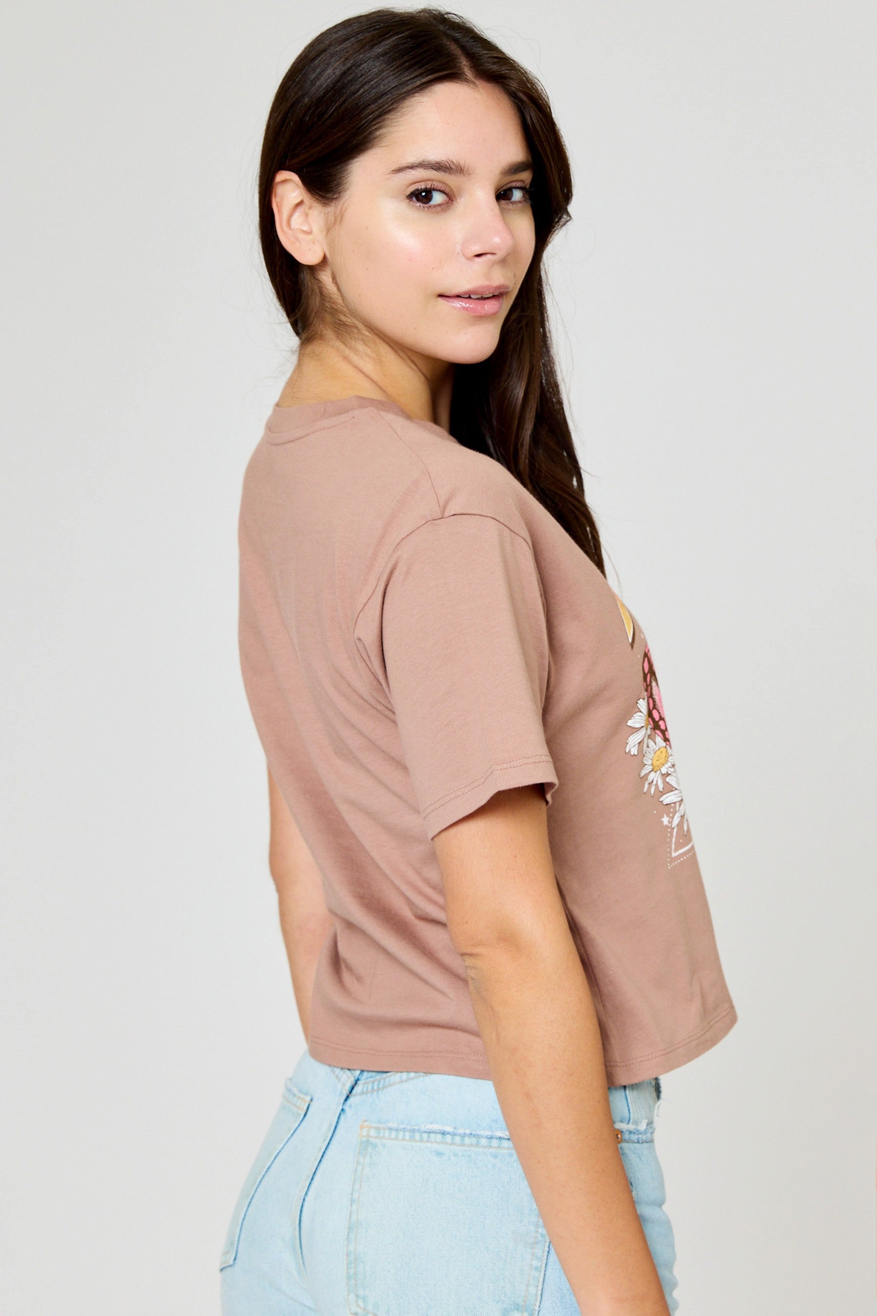 Jr Crop Top - Dreamer Butterfly-hotRAGS.com