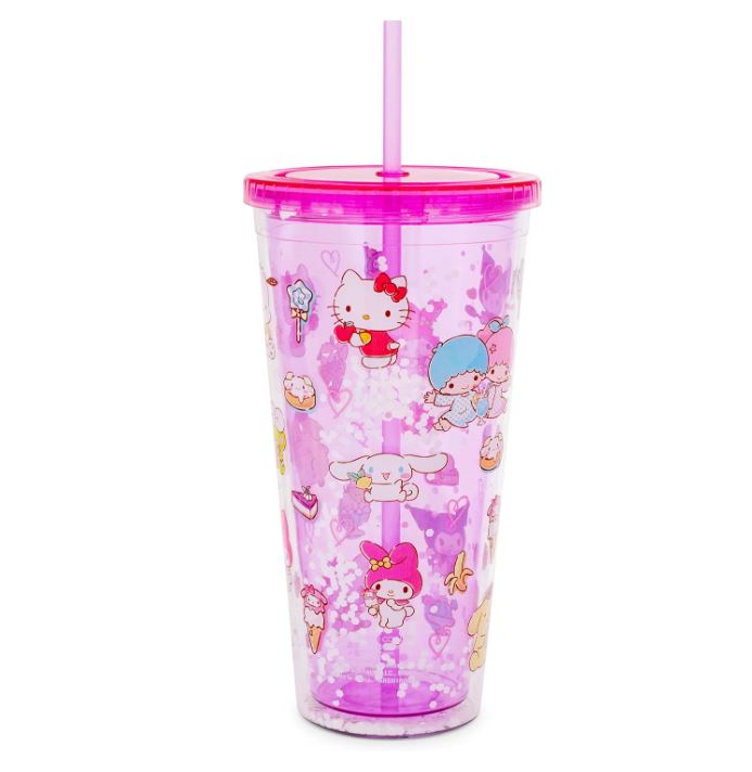 Cup - Sanrio Hello Kitty and Friends Toss Confetti Carnival Cup  - 32oz-hotRAGS.com