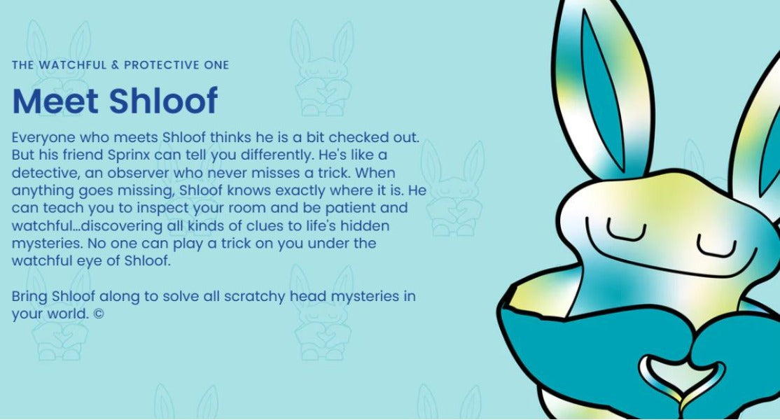 Plush - My Bumpas- Shloof - Blue Tie Dye-hotRAGS.com