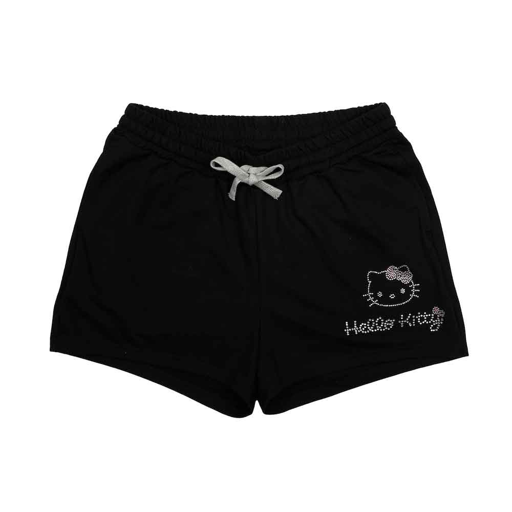 Jr Shorts - Hello Kitty Rhinestone-hotRAGS.com