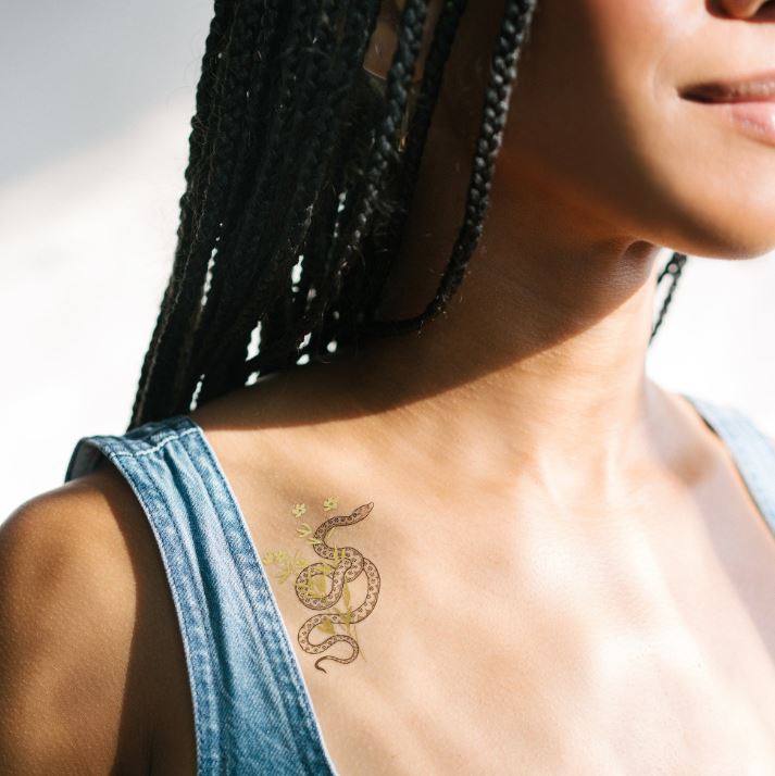 Tattoo - Twisty Snake Pair-hotRAGS.com