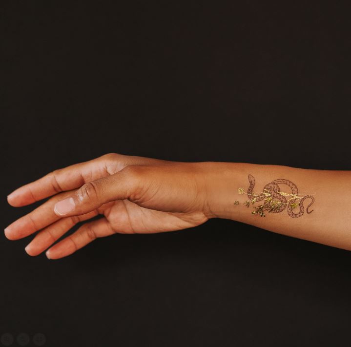 Tattoo - Twisty Snake Pair-hotRAGS.com