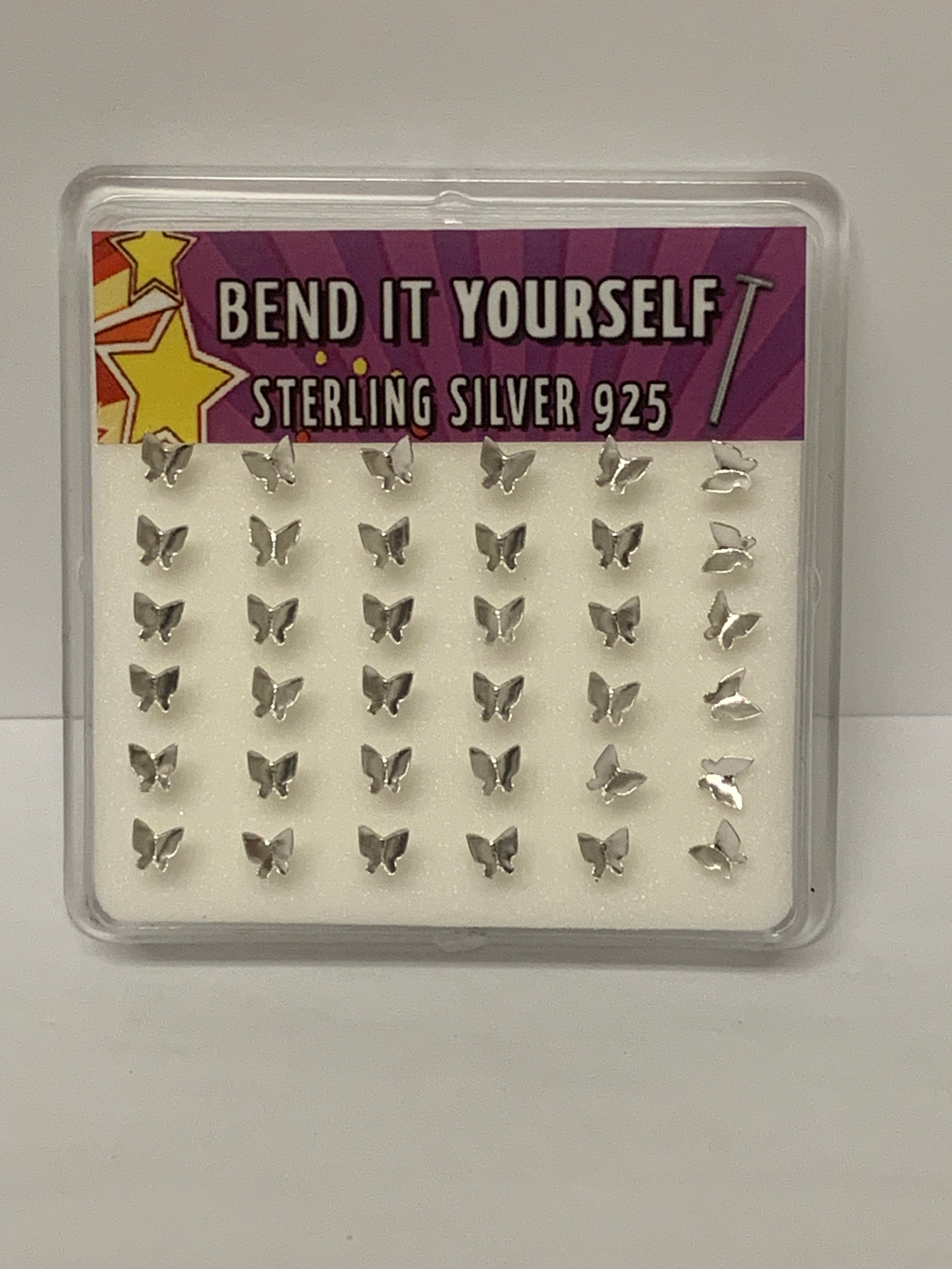 Nose - Butterfly - Bend To Fit - 22g-hotRAGS.com