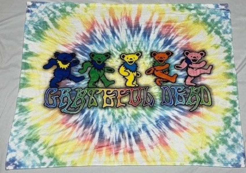 Blanket - Grateful Dead Pastel-hotRAGS.com