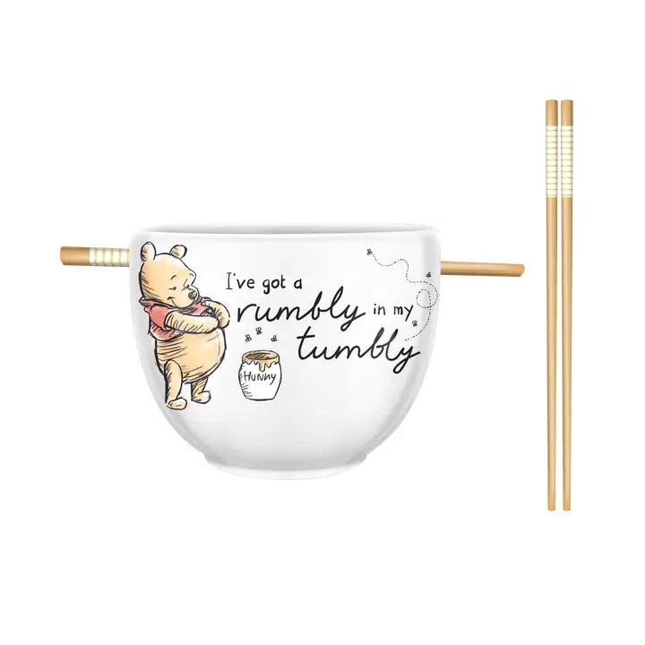 Ramen Bowl - Winnie The Pooh - Rumbly In My Tumbly - 20oz