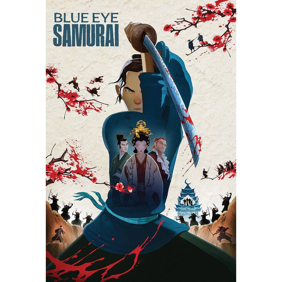 Poster Blue Eye Samurai
