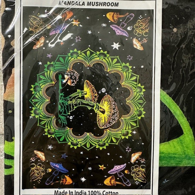 Tapestry - Mushroom - 55x83-hotRAGS.com