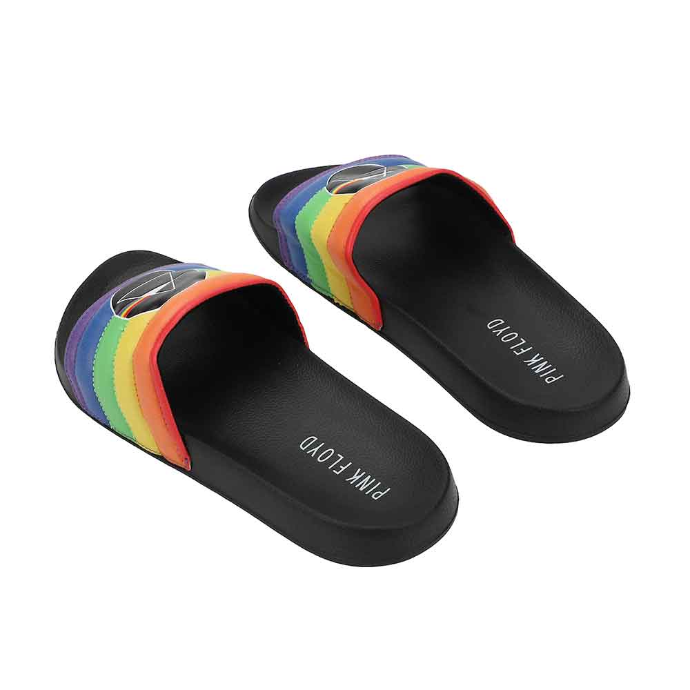 Sandals - Pink Floyd Dark Side Of The Moon Slide-hotRAGS.com