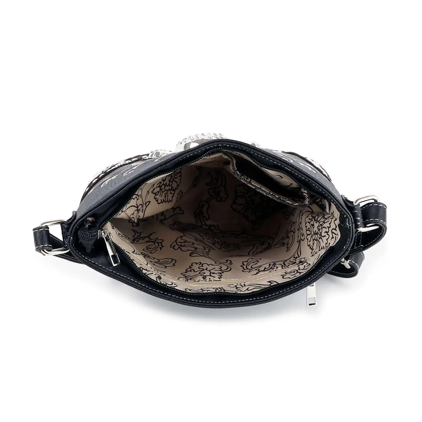 Bag - Crossbody Skull Studded - hotRAGS.com