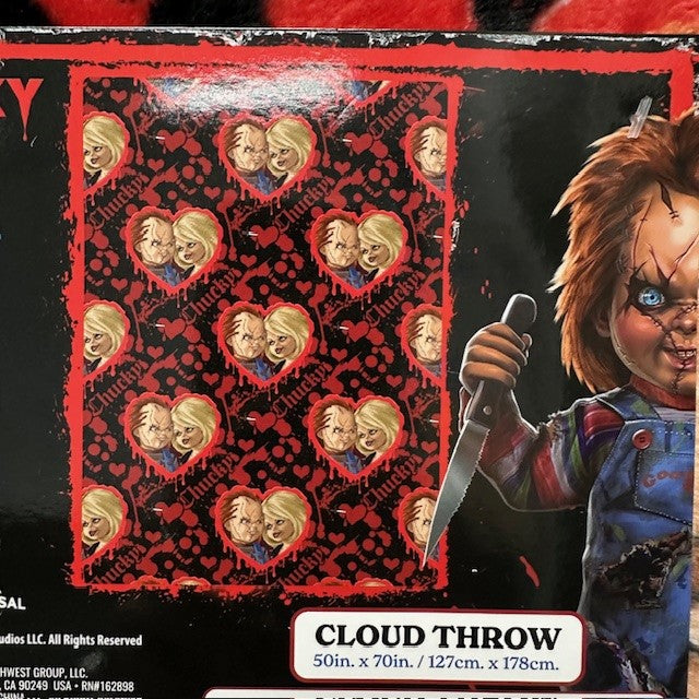 Blanket - Chucky And Tiffany - 50x70 in.-hotRAGS.com