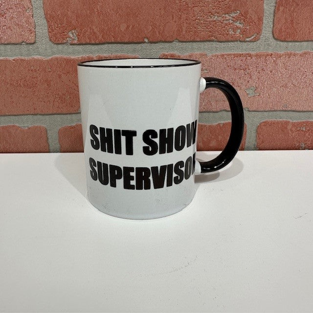 Mug - Shit Show Supervisor-hotRAGS.com