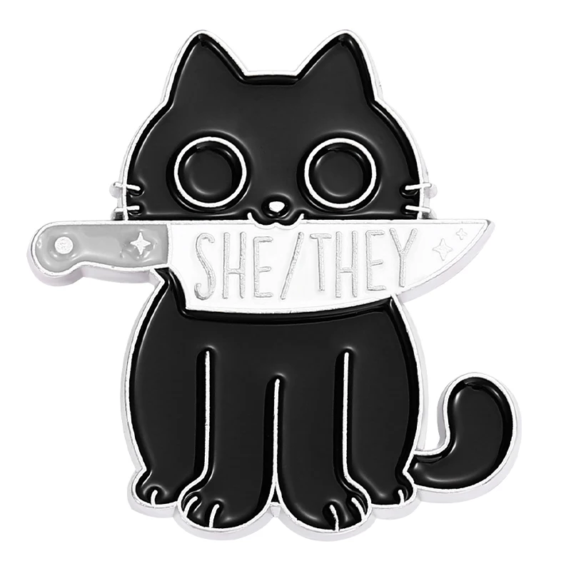 Pin - Pronoun Cat - She/They-hotRAGS.com