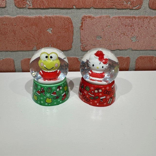Christmas Snow Globe -Sanrio Hello Kitty Holiday Mini Snow Globe with Swirling Flakes - Assorted-hotRAGS.com