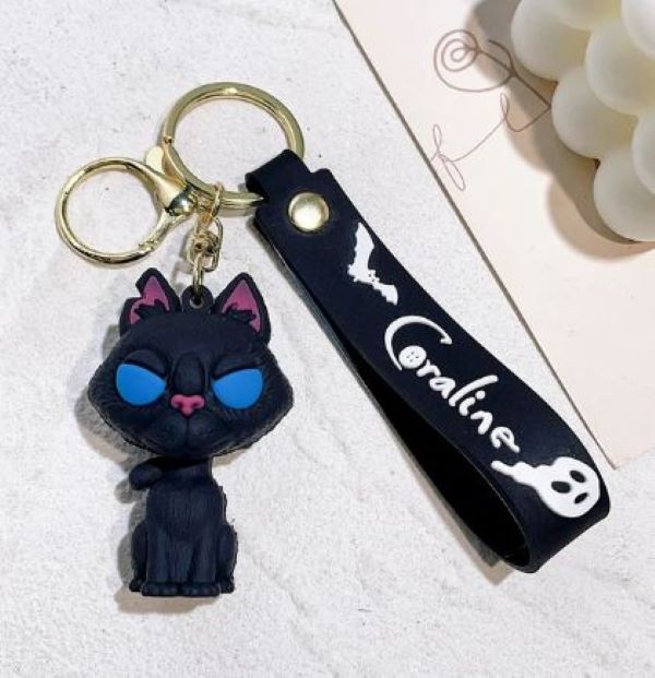 Keychain - Coraline Cat-hotRAGS.com