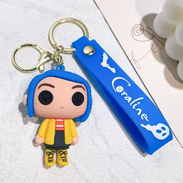 Keychain - Coraline School Bag-hotRAGS.com