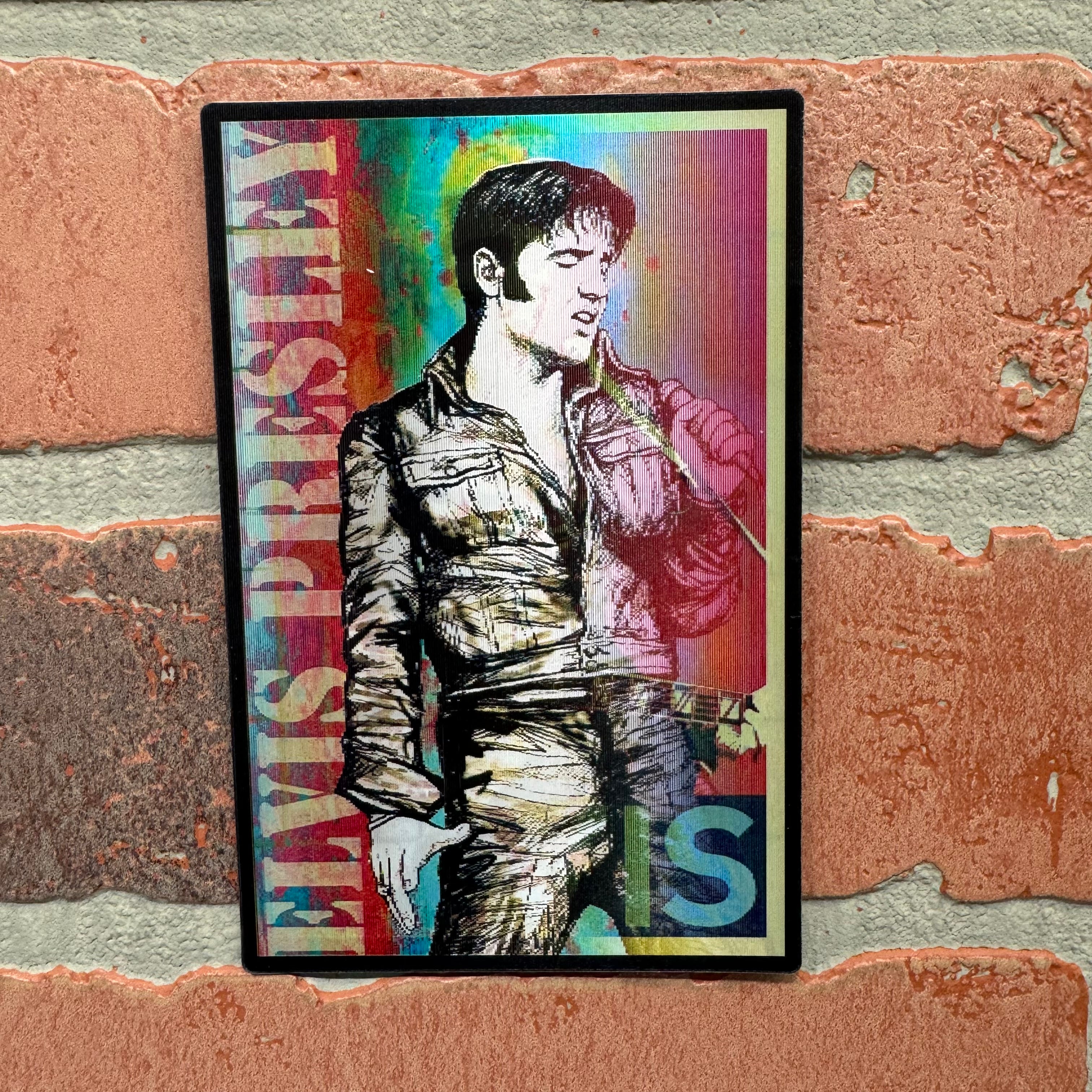 Sticker - 3D Elvis-hotRAGS.com