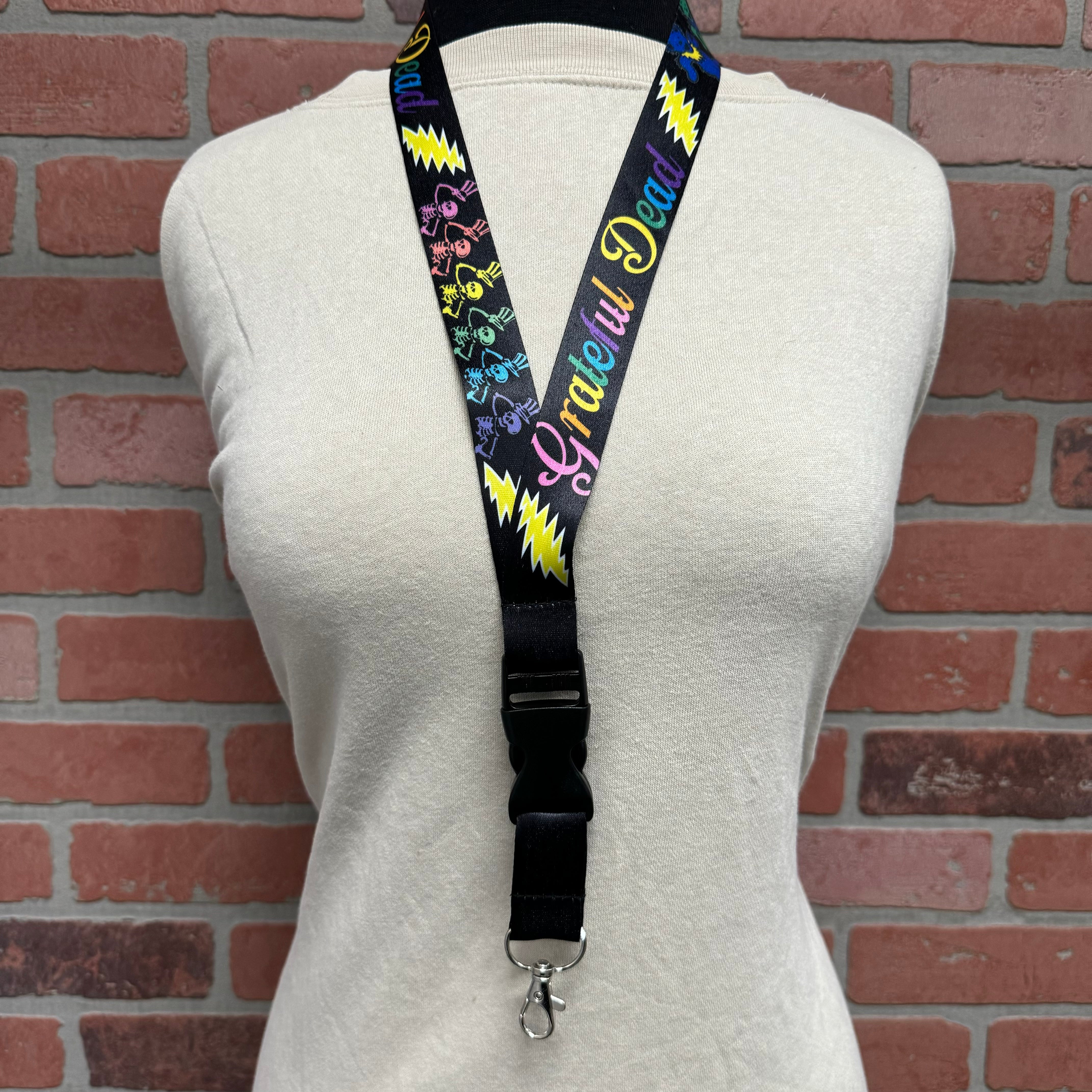 Lanyard - Grateful Dead Skeleton-hotRAGS.com