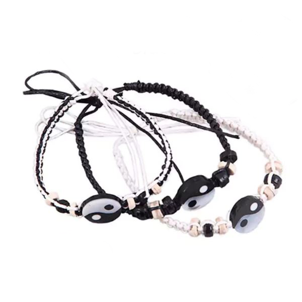 Bracelet - Yin Yang - Each Unique-hotRAGS.com
