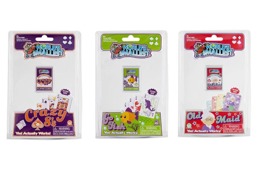 Toy World's Smallest Toy - Kid's Card Games-hotRAGS.com