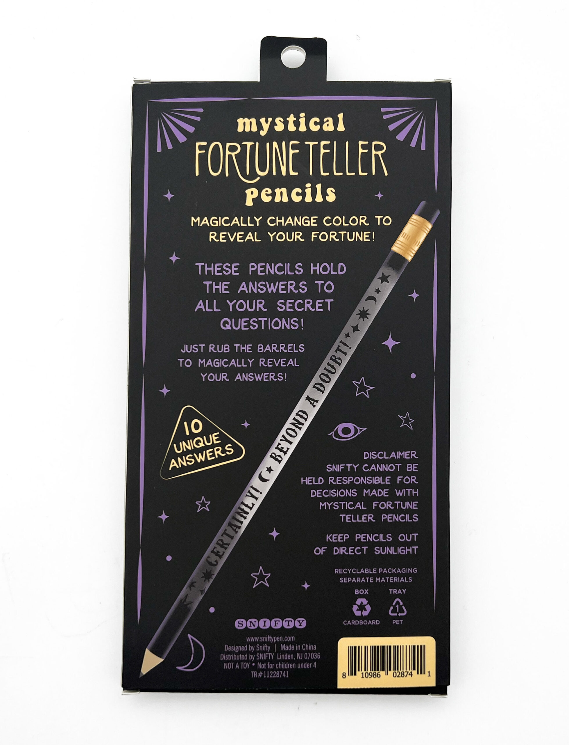 Pencils - Fortune Teller-hotRAGS.com