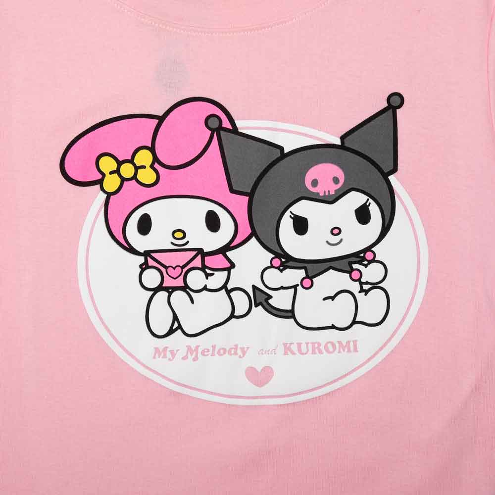 Jr T Shirt - My Melody Kuromi-hotRAGS.com
