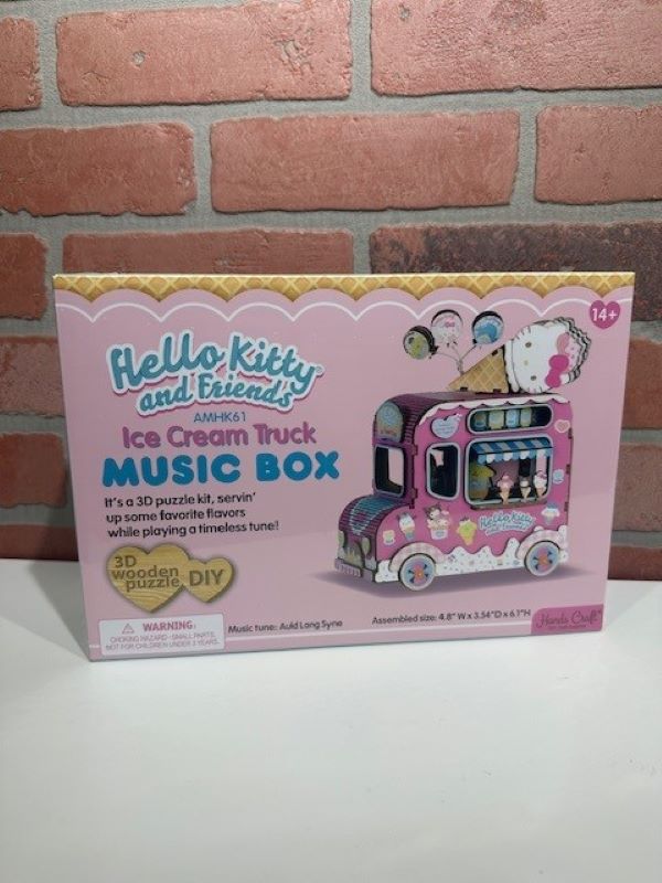 Puzzle - 3D Hello Kitty And Friends Ice Cream Truck Music Box-hotRAGS.com