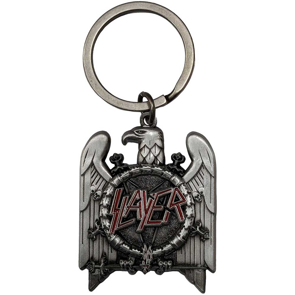Keychain - Slayer - Silver Eagle V2-hotRAGS.com