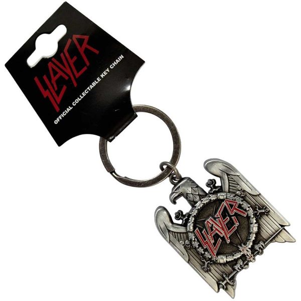 Keychain - Slayer - Silver Eagle V2-hotRAGS.com