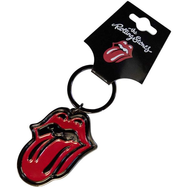 Keychain - Rolling Stones Classic Tongue-hotRAGS.com