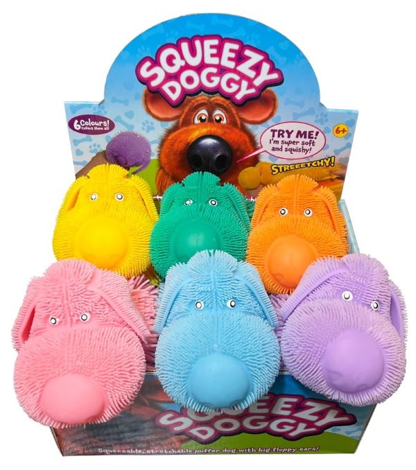 Toy - Squeezy Wiggly Dog-hotRAGS.com