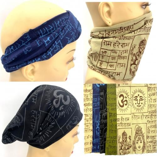 Headband - Cotton Mantra Print-hotRAGS.com
