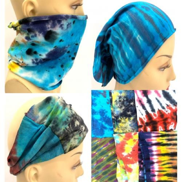 Headband - Cotton Knit Tie Dye-hotRAGS.com