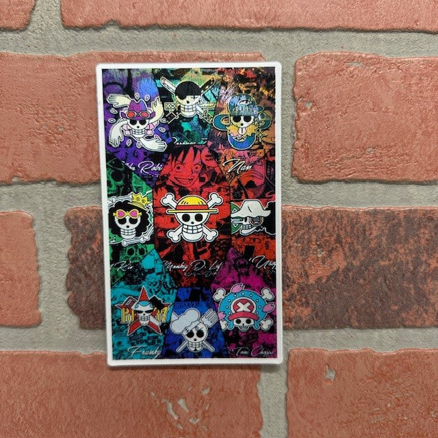 Sticker - 3D One Piece Skull-hotRAGS.com