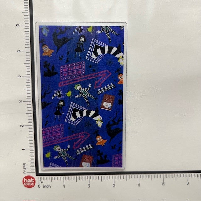 Sticker - 3D Beetlejuice Square-hotRAGS.com
