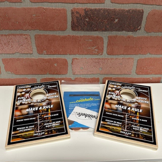 Game - Drinking Coinhole Set-hotRAGS.com