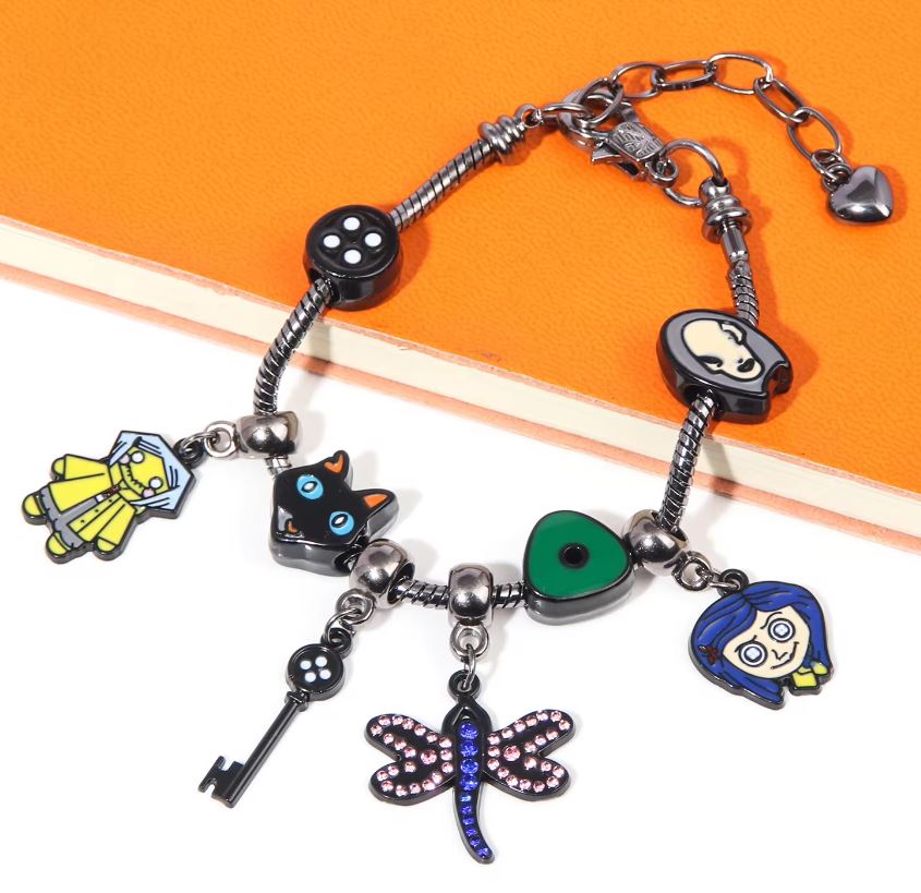Bracelet - Coraline Charm-hotRAGS.com