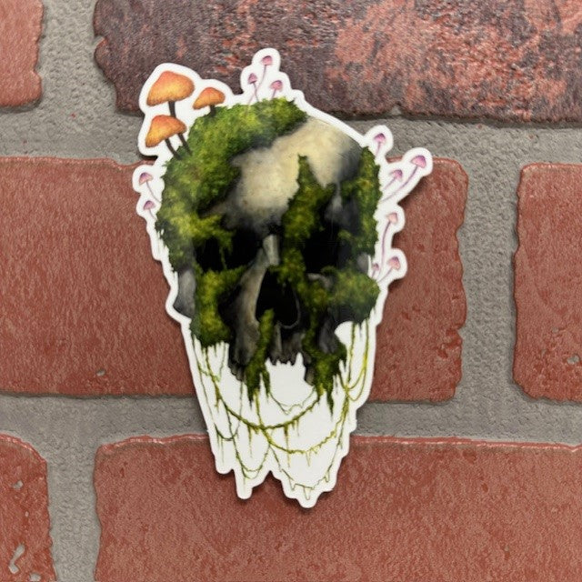 Sticker - Skull Shrooms-hotRAGS.com