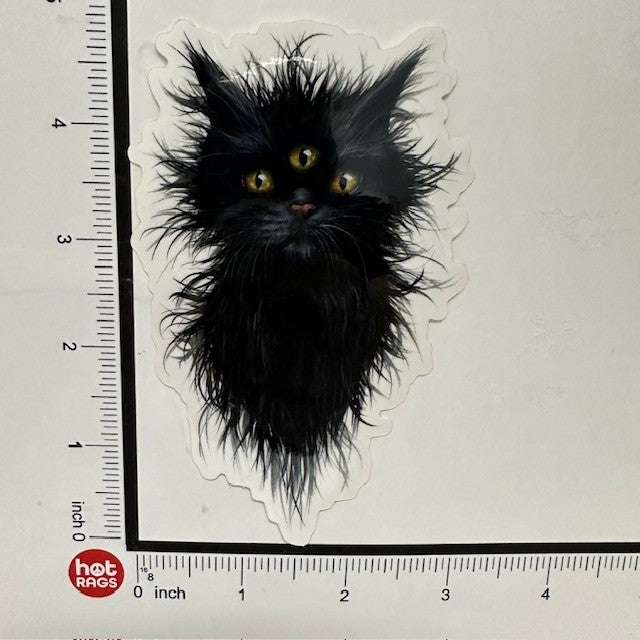 Sticker - Cat Third Eye-hotRAGS.com