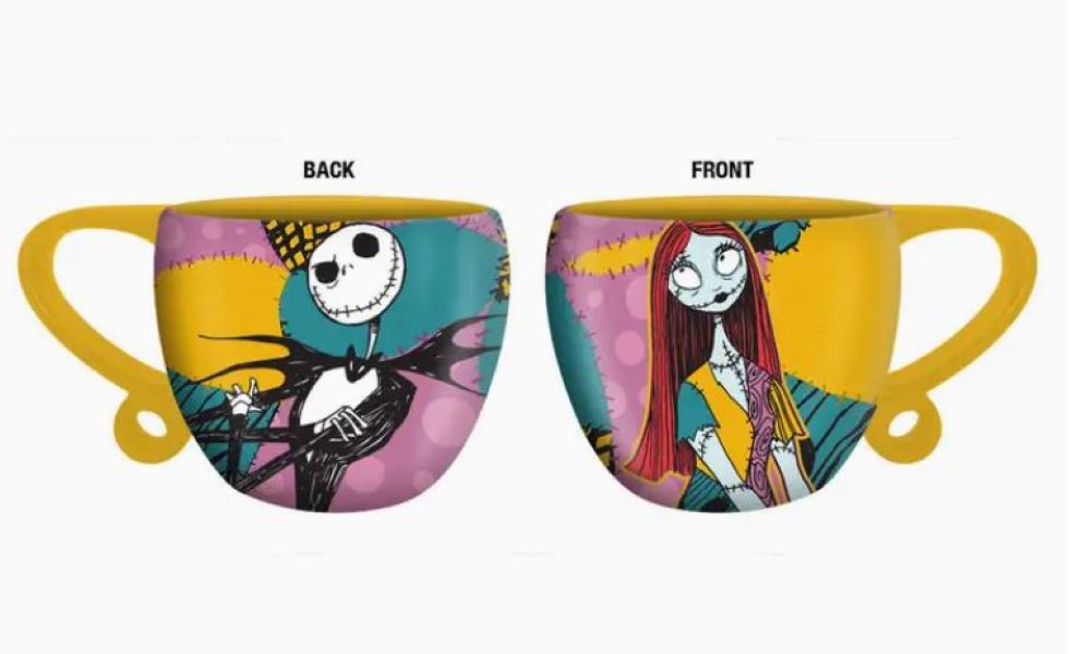 Mug - The Nightmare Before Christmas - Jack Sally Patches-hotRAGS.com