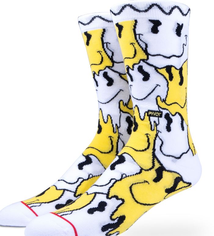 Socks - Melted Smiley-hotRAGS.com