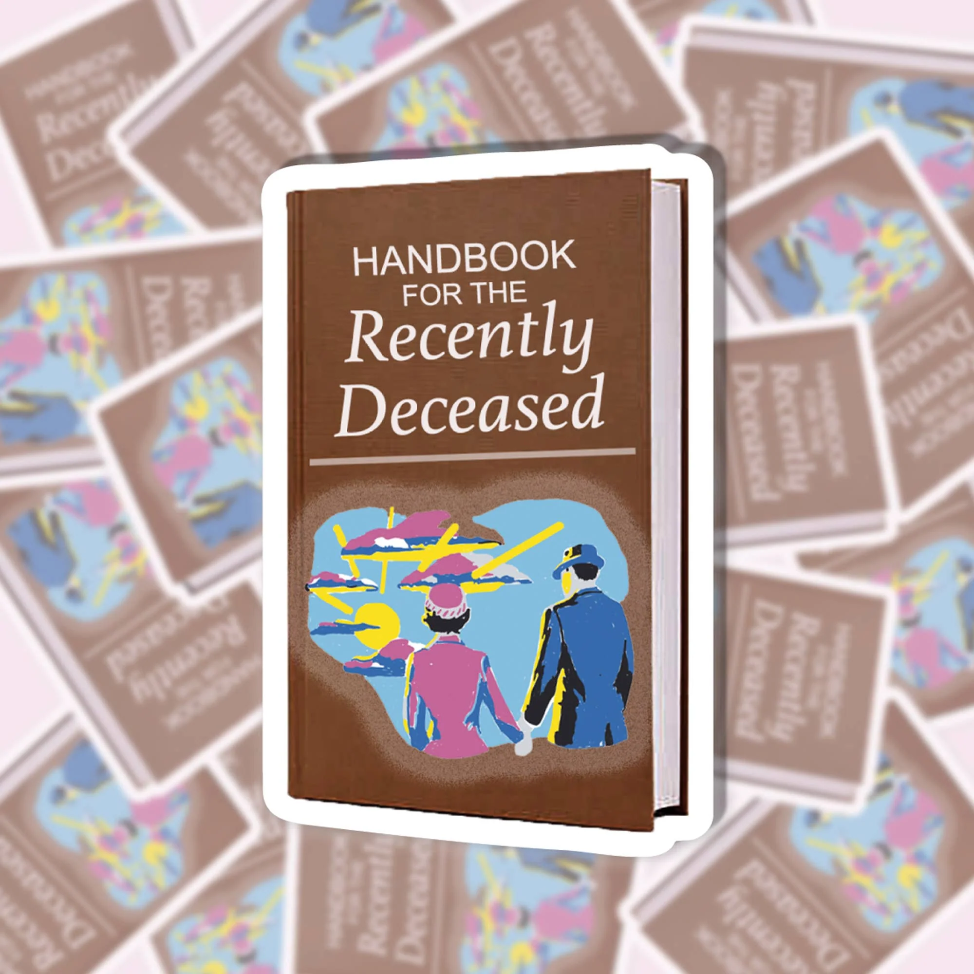 Sticker - Beetlejuice Handbook For The Recently Deceased-hotRAGS.com