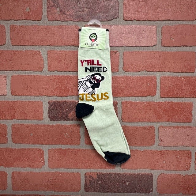Socks - Y'all Need Jesus-hotRAGS.com