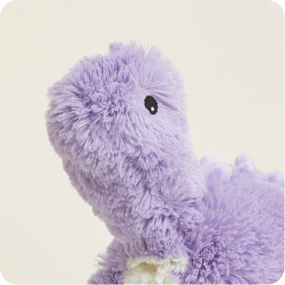 Warmies - Plush Purple Long Neck Dinosaur-hotRAGS.com