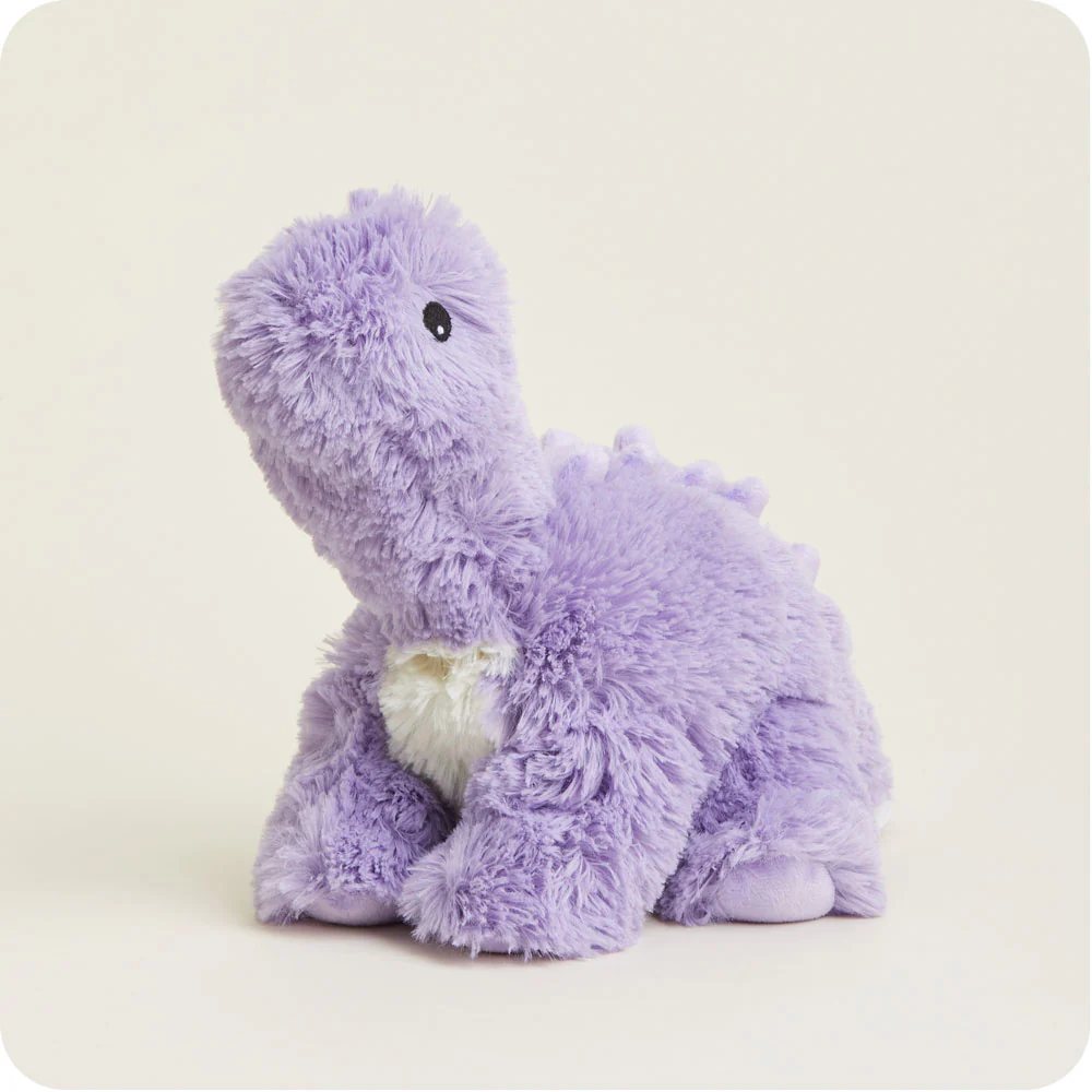 Warmies - Plush Purple Long Neck Dinosaur-hotRAGS.com